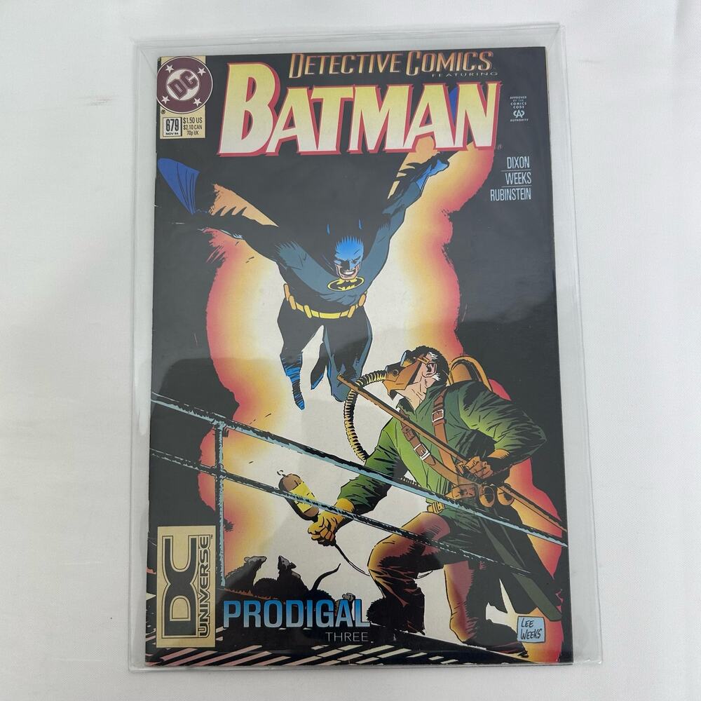 Detective Comics featuring Batman #679‎ DC Universe Logo Variant 1994
